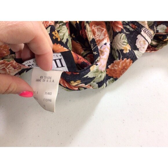 Jazz II Vintage Floral Dress Y2K Womens 12 - Picture 10 of 10